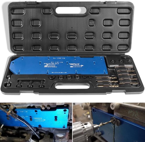 For Ford 4.6L/5.4L/6.8L V10 2 Valve & 3 Valve 71600 Manifold Drill Template Kit - Picture 12 of 12