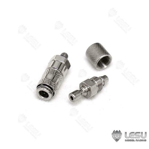 1/14 LESU Metal Tubing Connector A for Tamiya RC Dumper Truck Hydraulic System - Picture 5 of 6