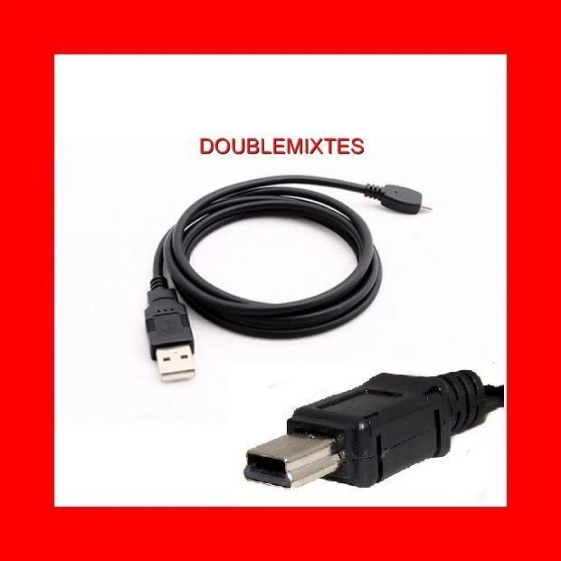 ★★★ CABLE Data USB Pour Sony Handycam DCR-TRV330 Handycam DCR-TRV33E - Photo 1/1