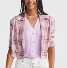Cabi New NWT Playdate Jacket 6257 Plaid XS - XL Was 179