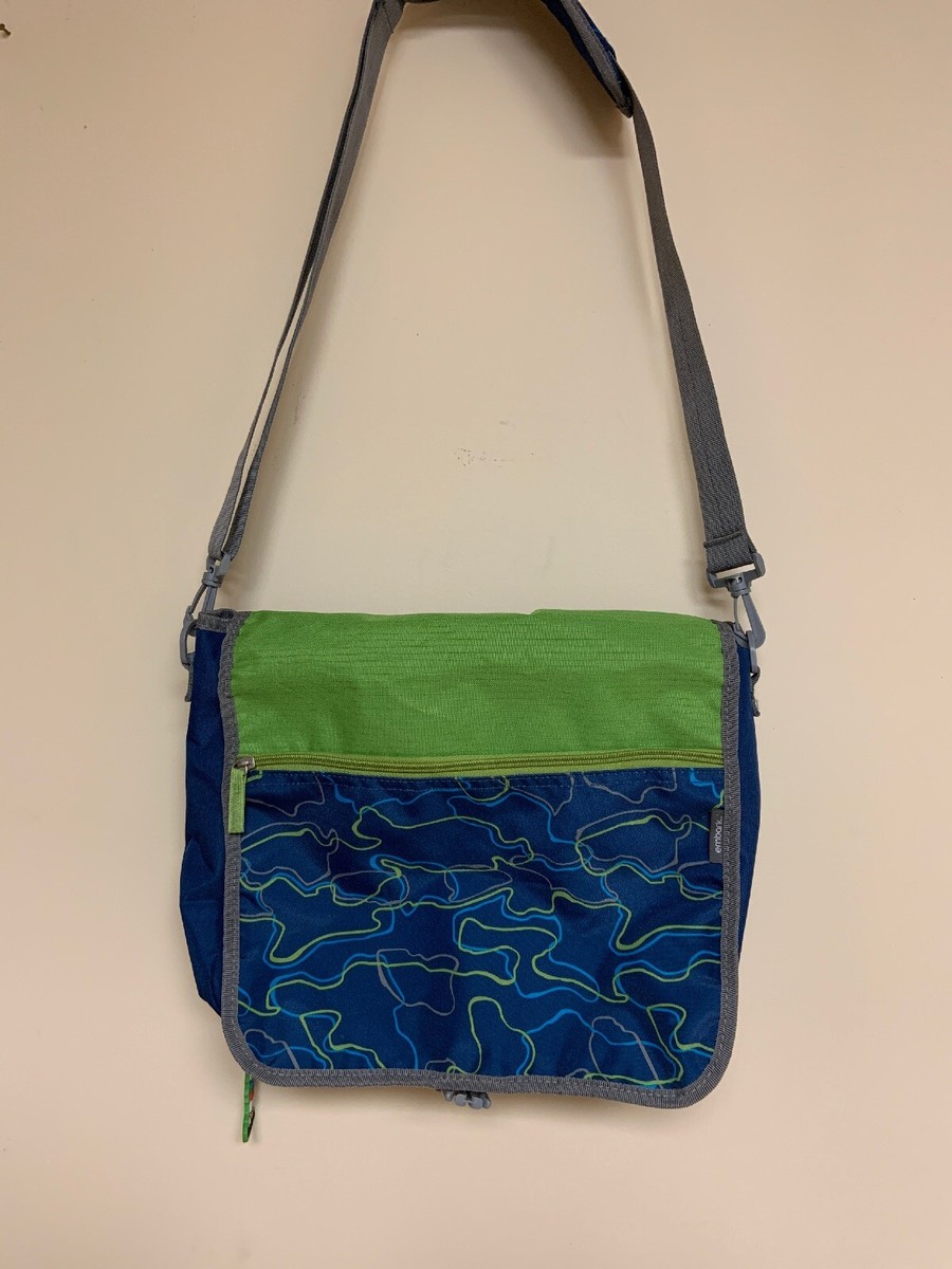 Embark Convertible Messenger/backpack Green/Blue boys Travel