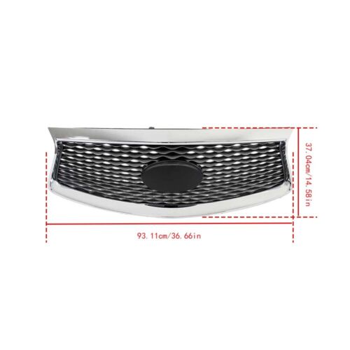 For Infiniti QX60 2016-2019 2020 With Camera Option Front Bumper Upper Grille - Picture 2 of 19