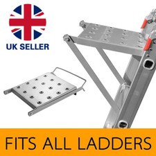 Folding Work Platform Ladder Work Ladder Work Step Heavy Duty Bearing 150 KG 1PC