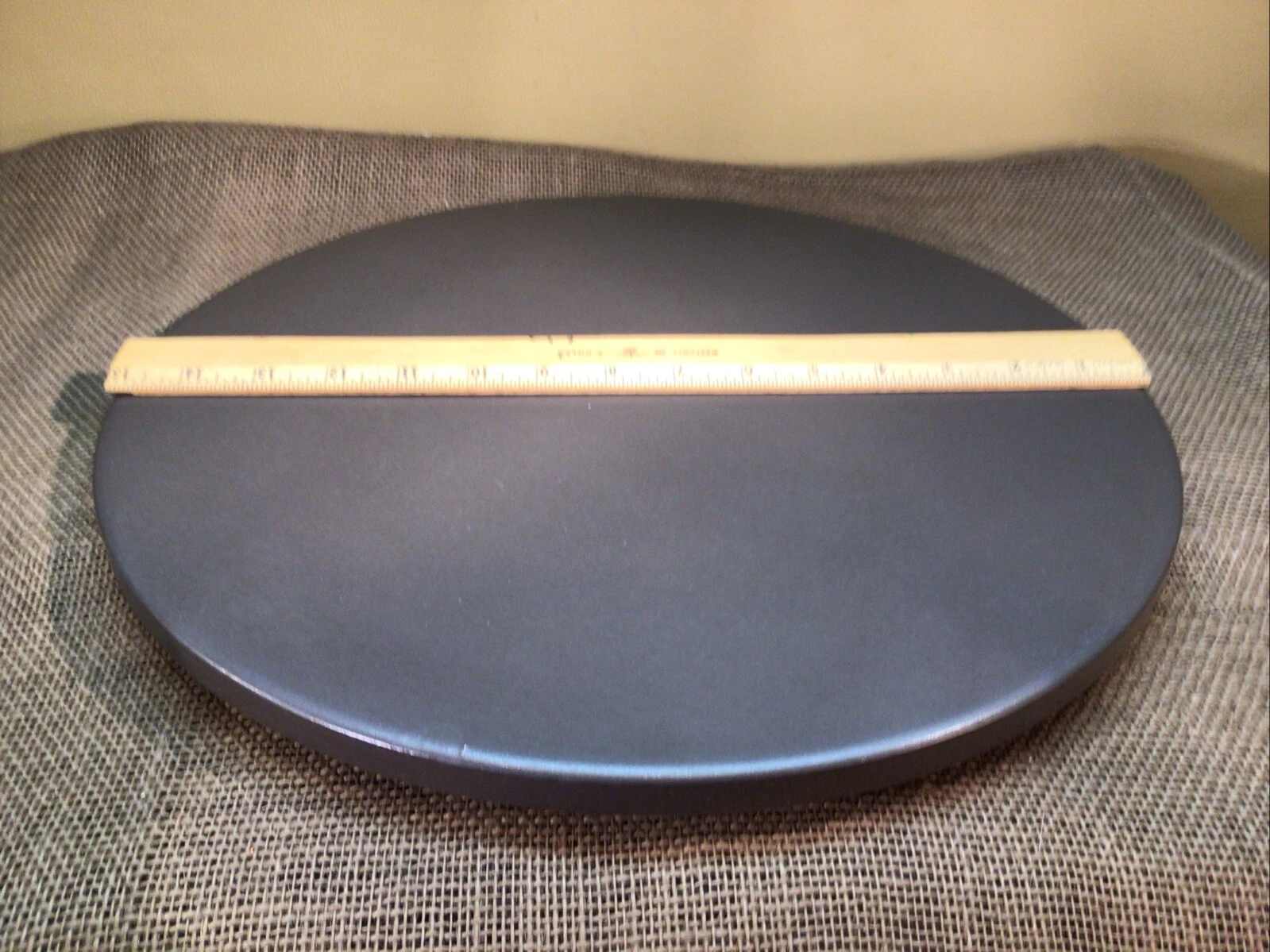 Pizza Stone For Grill Cooking 15” Dia. New, Non-Stick, Stain-Free By Penta Q