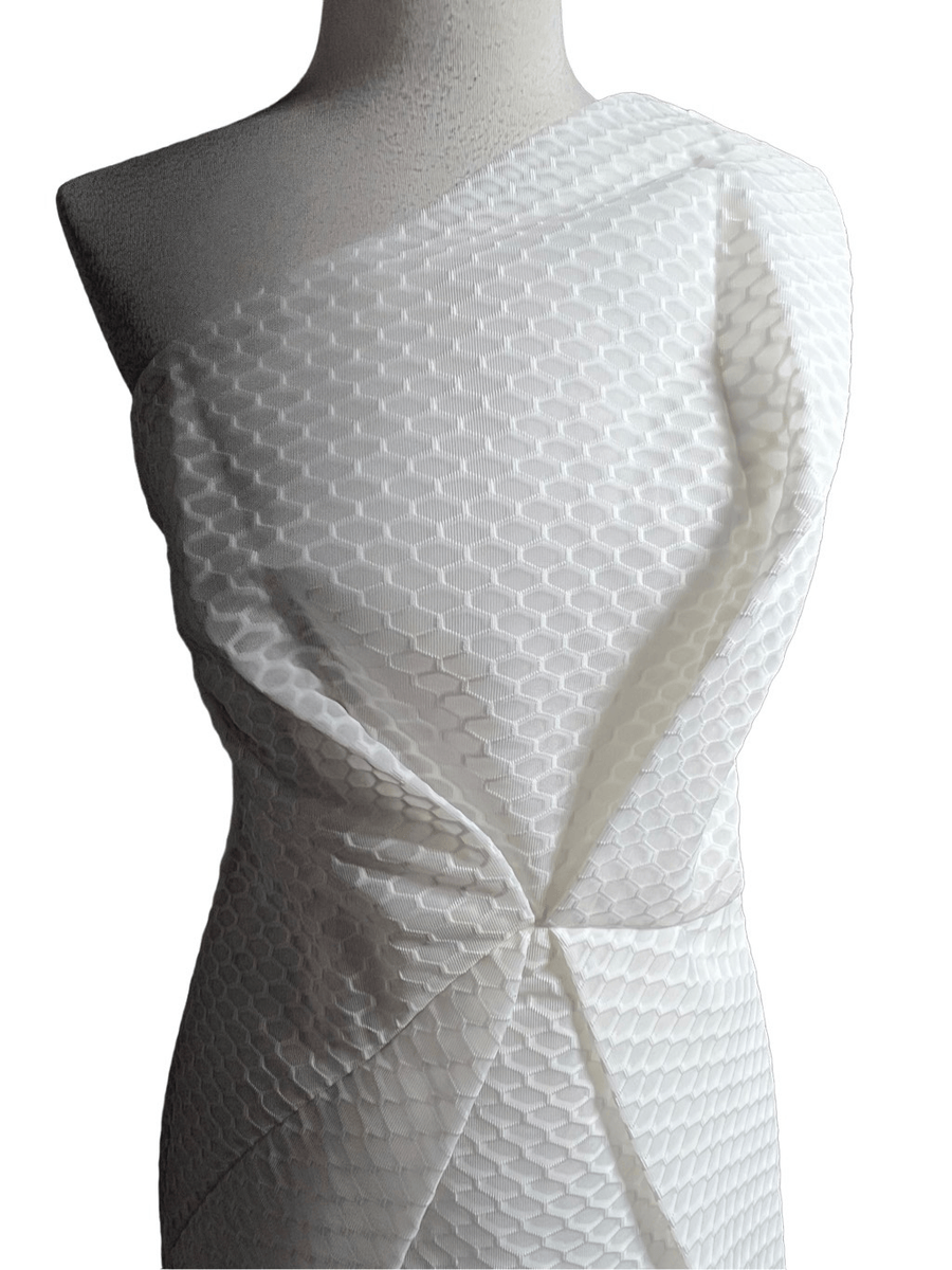 asilio asymmetric mini dress Asymmetrical Chiffon Mini Dress Two-Piece with Draped Scarf – Polka S / Polka main image 1