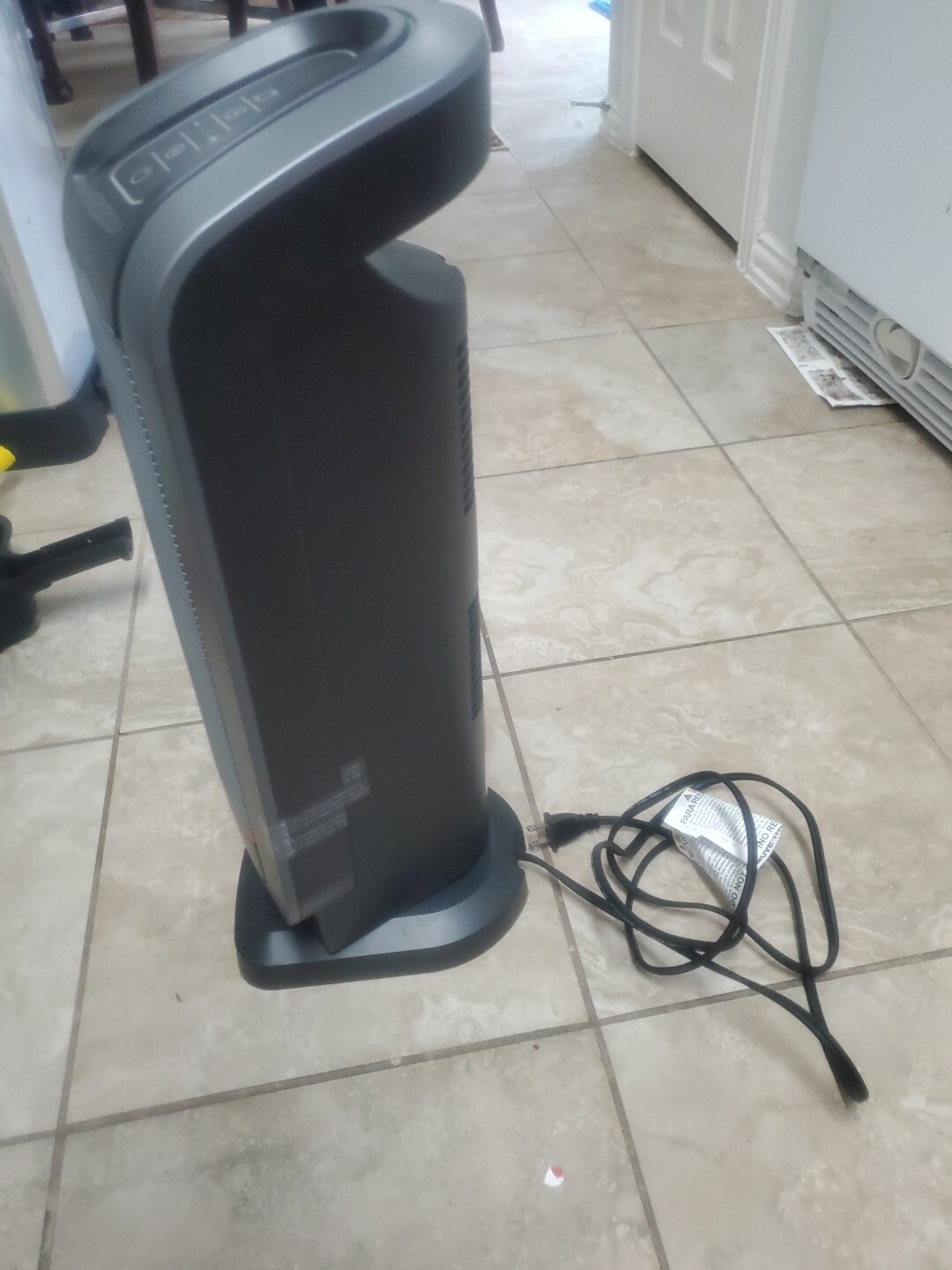 Lasko CT22445 Ceramic Tower Heater Black 46013777775 eBay