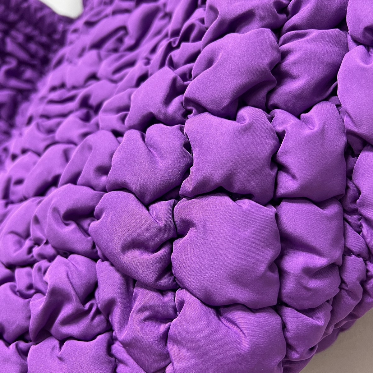 【COS】 Quilted Oversized Shoulder Bag : Purple OVERSIZED QUILTED CROSSBODY BAG - PURPLE | COS