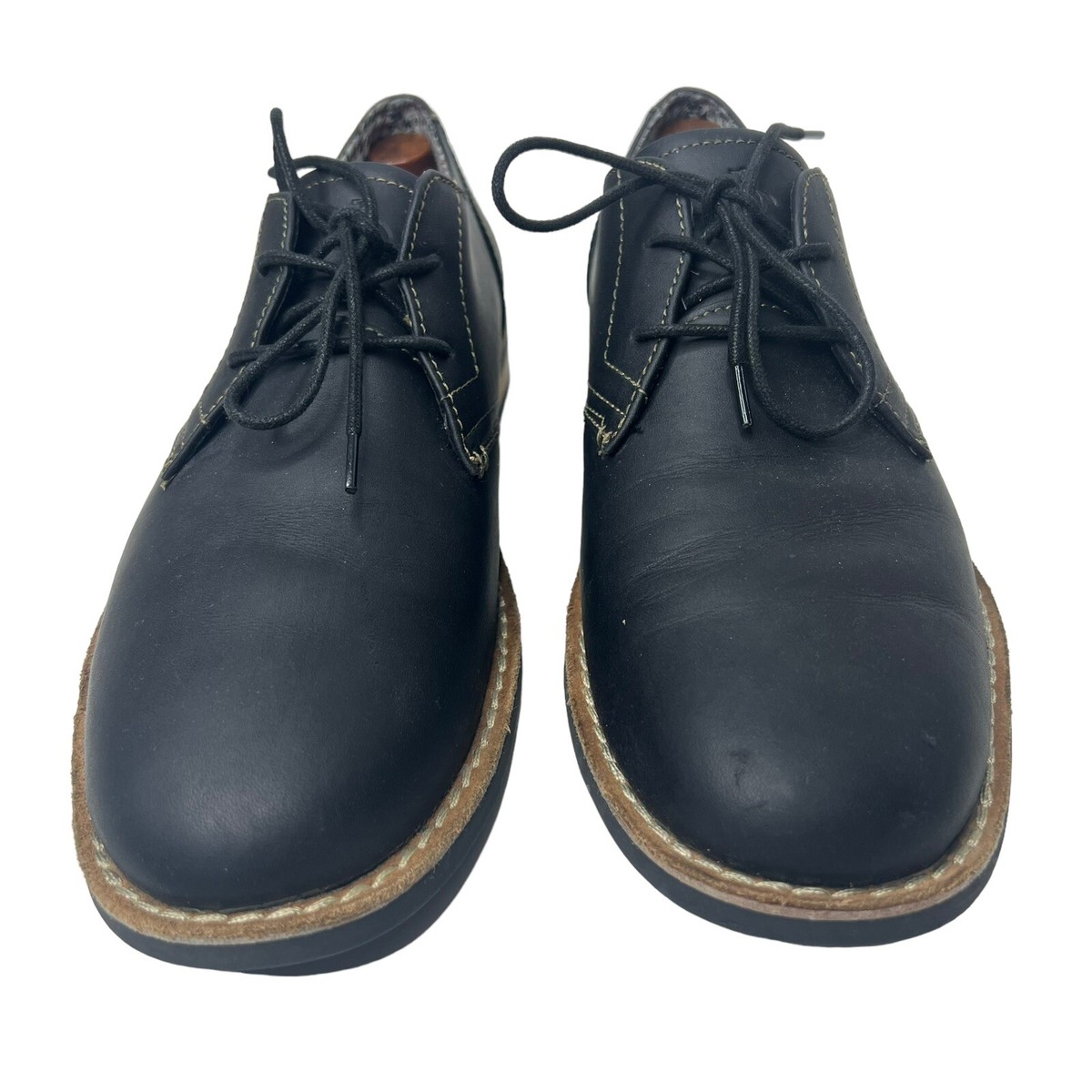 Penguin by Munsingwear Waylon Black Leather Oxford Shoes  display picture 2