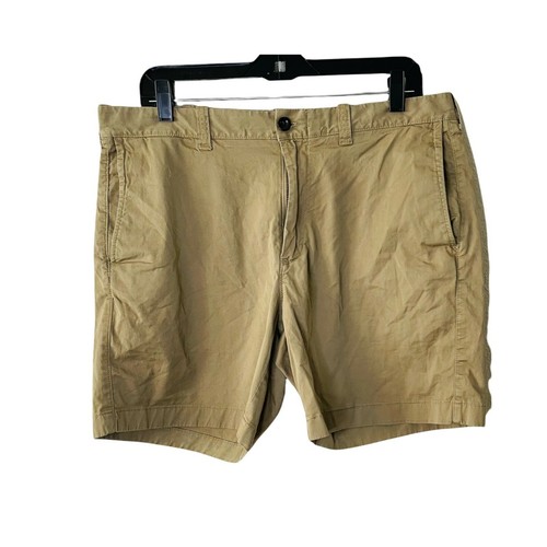 J. Crew Mens Khaki Cargo Shorts Size 