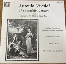 Antonio Vivaldi The Mandolin Concerti Album LP-RARE-SHIPS N 24 HOURS