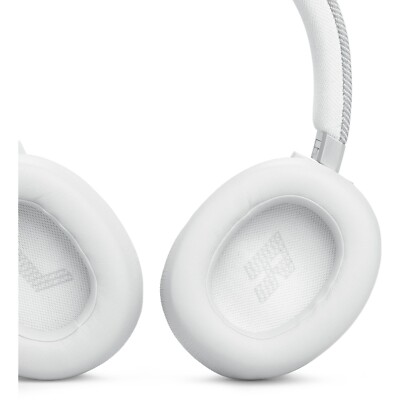 JBL Live 770 NC Over-Ear Noise-Cancelling Headphones (White) | eBay