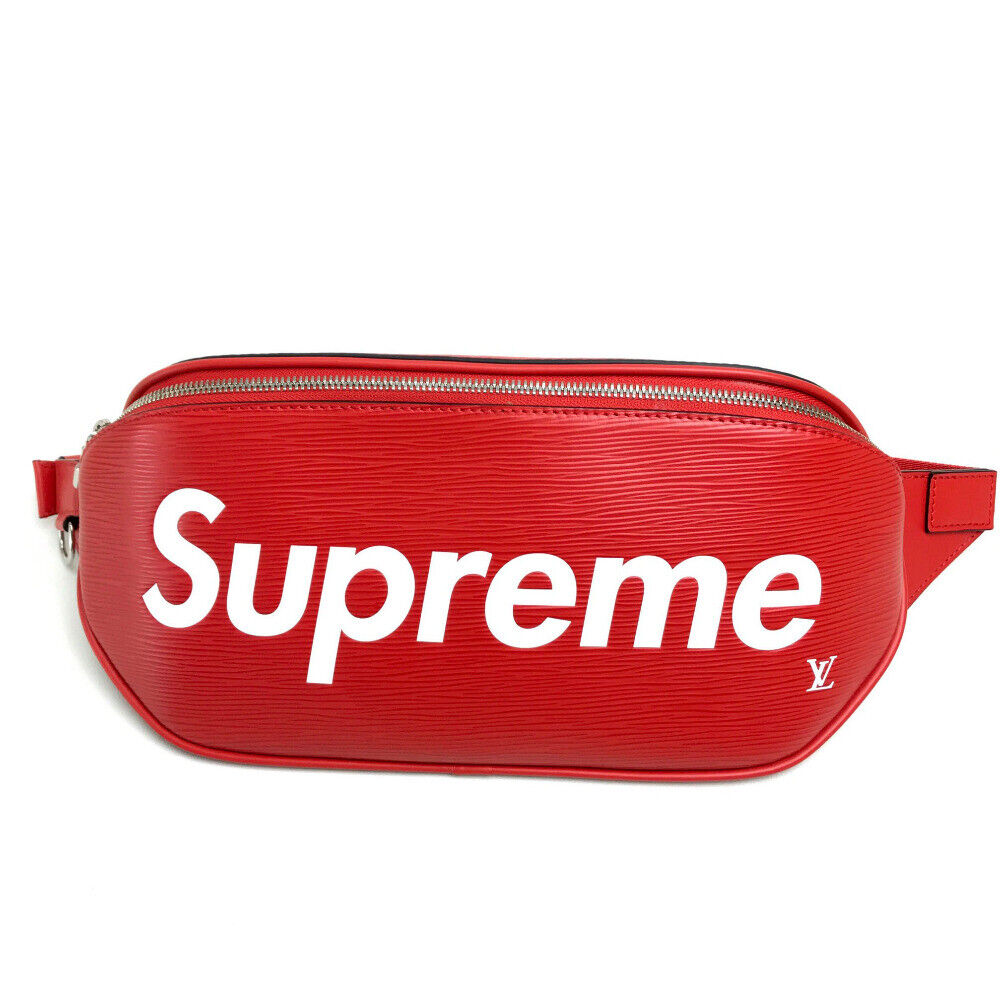 lv supreme belt red