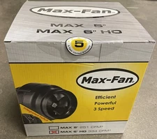 Can-Fan Max Fan 6 in 334 CFM Inline Duct Fan