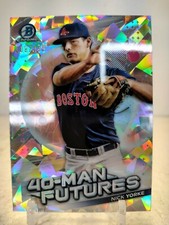 NICK YORKE /150 ATOMIC Refractor 2021 Bowman Chrome Baseball 40-Man Futures RC