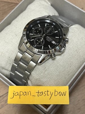 Seiko SND367P1 SND367P SND367 SND367PC Chronograph Watch Genuine