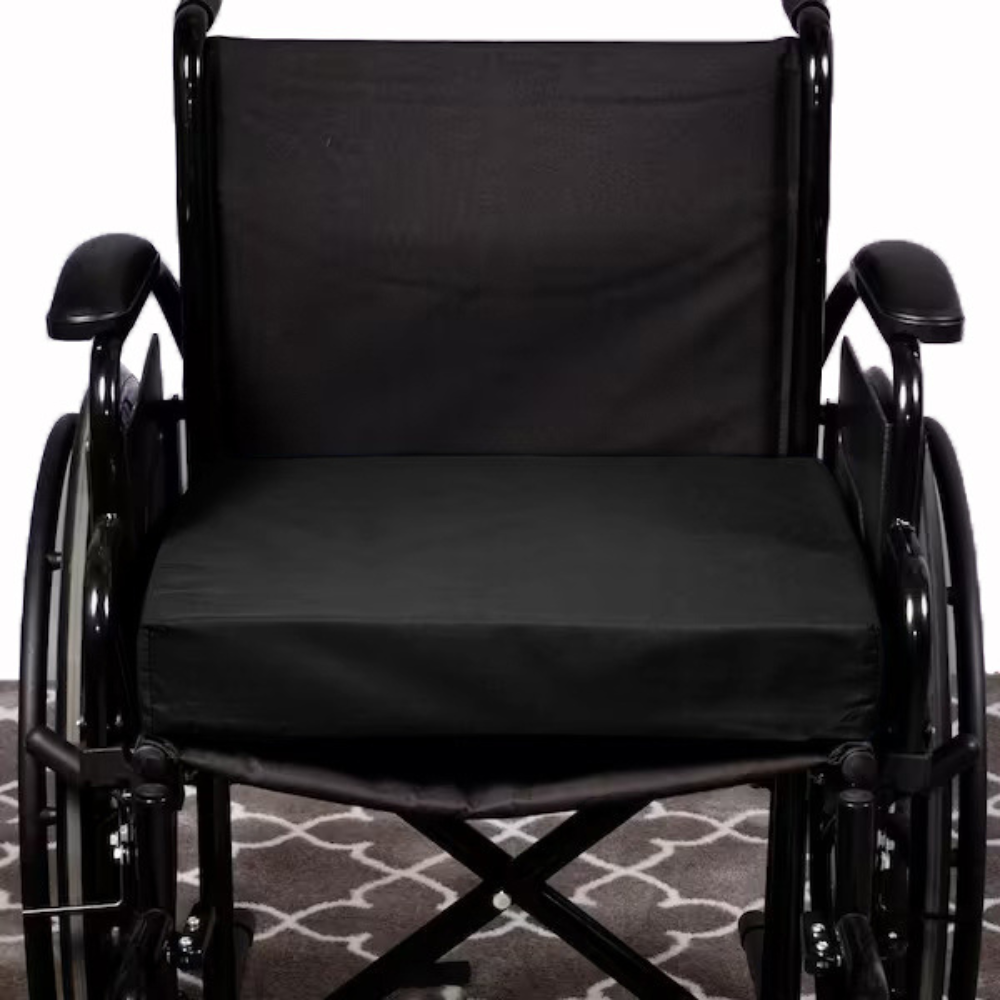 Wheelchair Cushion Seat Pad Soft Memory Foam Back Support Chair Vinyl