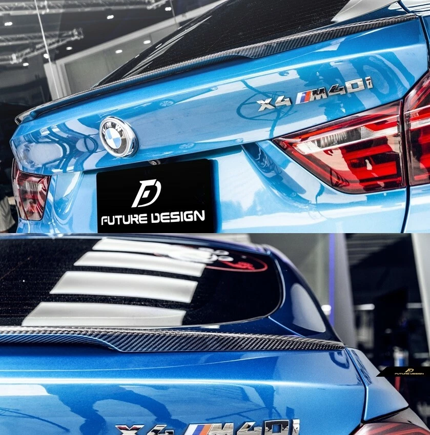 Alerón trasero de fibra de carbono FUTURE DESIGN BMW F26 X4 Foto 2 de 3