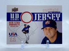 2009 Upper Deck Signature Stars USA Star Prospects  Matt Newman Jersey #GJU-34