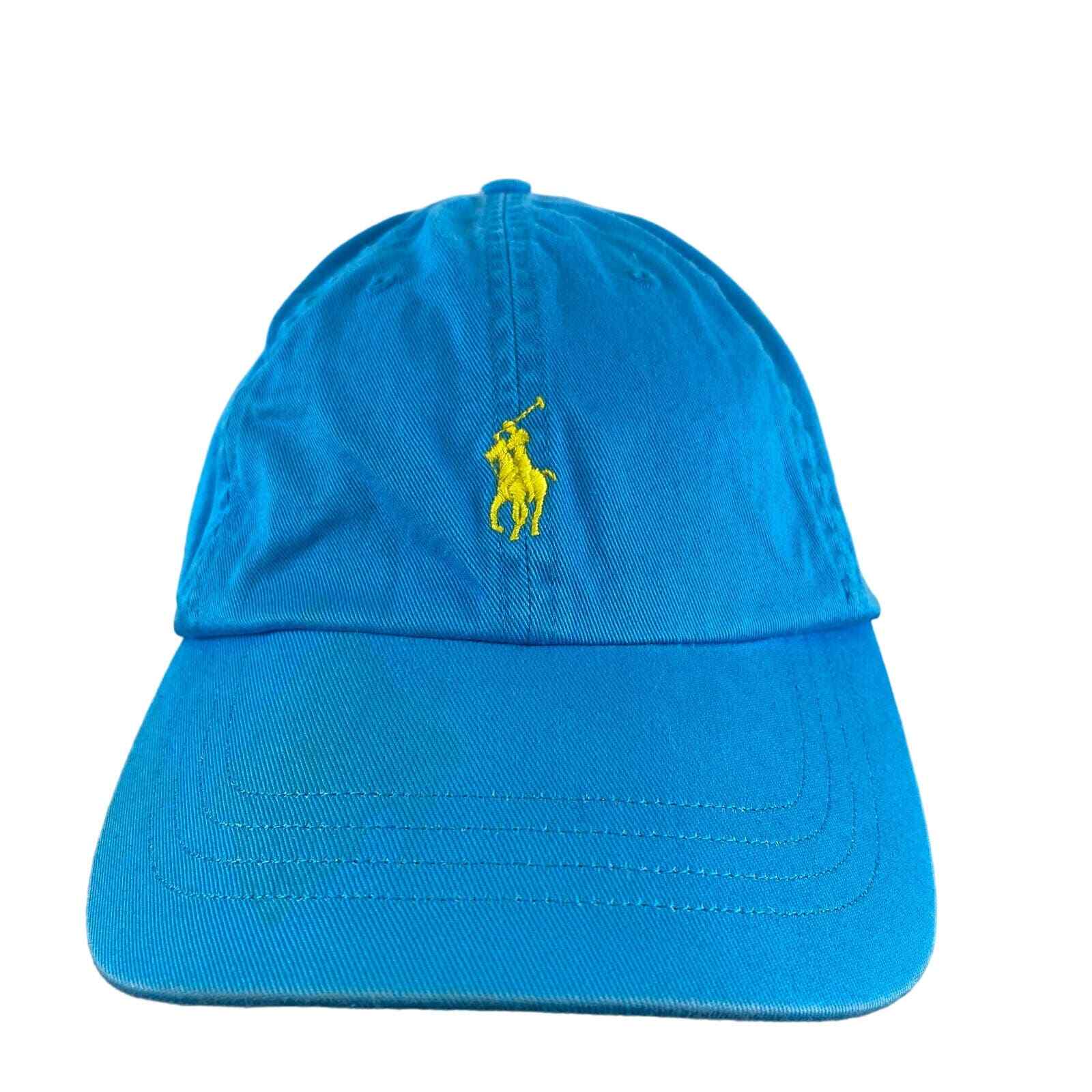 Cappello da baseball Polo Ralph Lauren blu ricamato pony OSFA