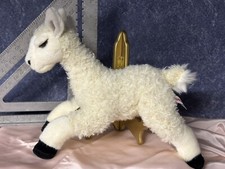 AURORA White Llama 12" Plush Stuffed Toy Animal 1428sa