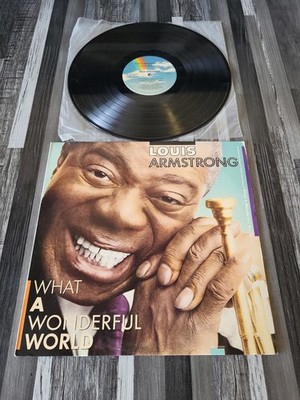 Louis Armstrong - What A Wonderful World Rare Jazz LP MCA-25204 MCA Records