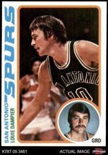 1978 Topps #51 Louie Dampier Spurs Kentucky  7 - NM