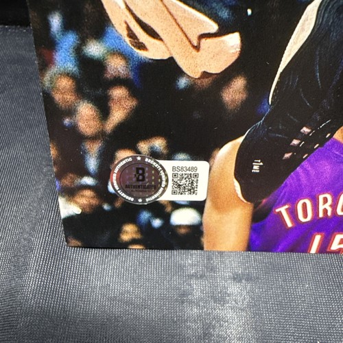 Tracy McGrady Autographed Toronto Raptors Signed 11x14 Photo Beckett BAS COA - Picture 3 of 3