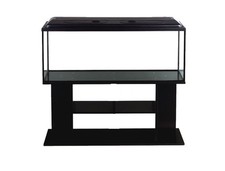 Aquarium Komplettset Glasaquarium 200l 100x40x50 cm LED Tag Nacht Unterschrank