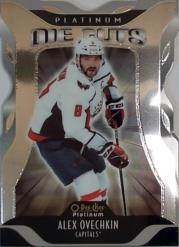 2021-22 O-Pee-Chee Platinum #DC-5 Alex Ovechkin Platinum Die Cuts Hockey NM