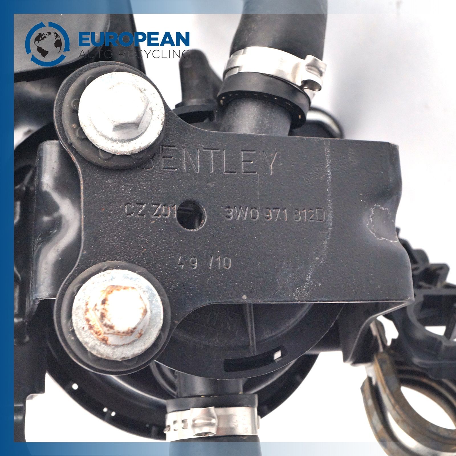 03-17 Bentley Continental Fuel EVAP Charcoal Canister Vapor 3D0201801F OEM