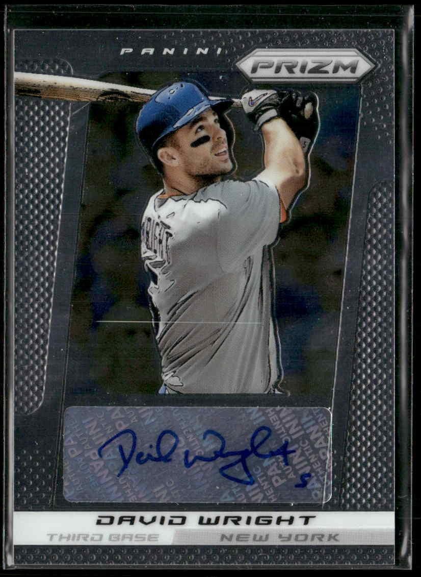 2013 Panini Prizm #DW David Wright Autographs