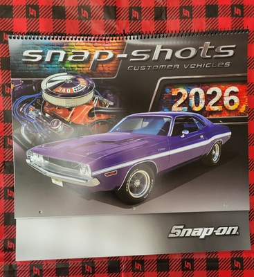 #ad 2026 Snap On Tools quot;Snapshotsquot; collectible Calendar $22.00
