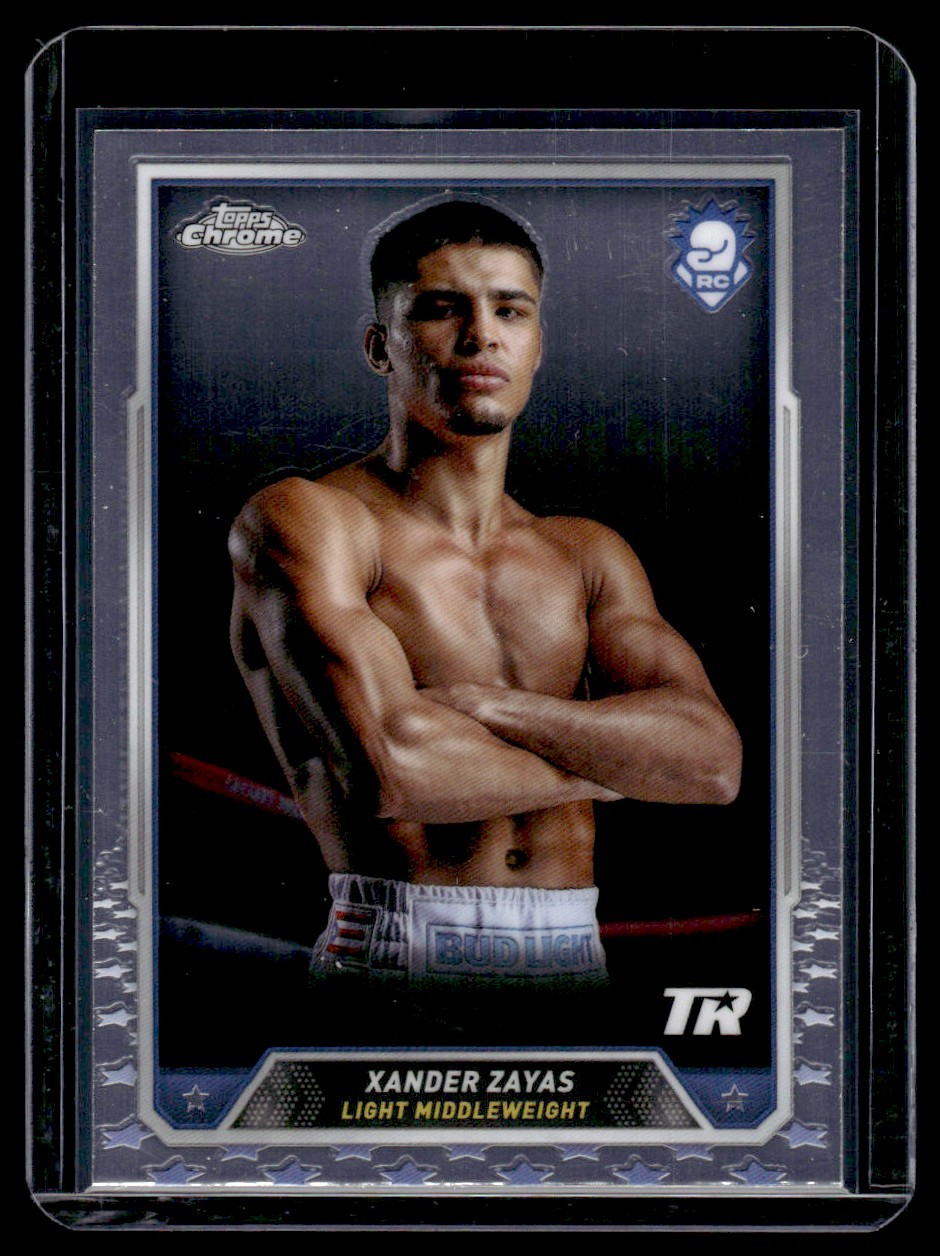 2024 Topps Chrome Boxing Xander Zayas Rookie #20