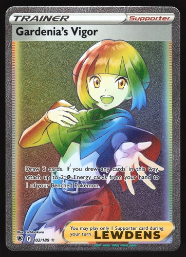gardenia's vigor pokemon card value Gardenia's Vigor (Full Art) - SWSH10: Astral Radiance [ULTRA RARE]