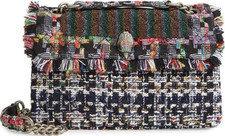 Kurt Geiger Multicolor Tweed Pattern Shoulder...
