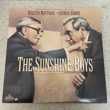 The Sunshine Boys Laserdisc, 1992 - 1975 Theatrical - W Matthau, G Burns