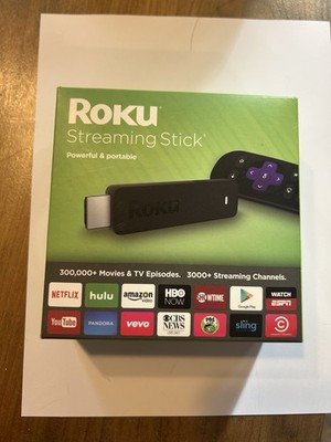 Roku Streaming Stick (3600R) HD Streaming Player Quad-Core Processor Remote