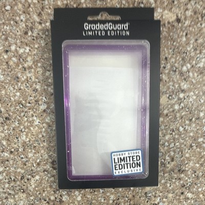 GradedGuard Limited Edition Purple Glitter Display Case for PSA Slab NEW COLOR