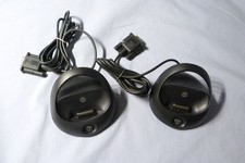2 Palm M100 Docking Stations with Serial Cables - Untested