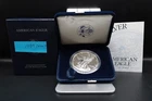 1999-P Proof American Silver Eagle Dollar $1 Box & COA US Mint Bullion OGP #1