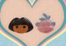 Dora Explorer Cupcake Toppers Rings 12pc Boots Party Favors DecoPac Decoration