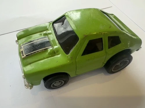 Vintage Tonka Green car - well loved - ford maverick