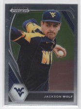 #PDP129 2021 Prizm Draft Picks BASE [ Jackson Wolf West Virginia Mountaineers