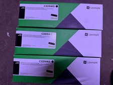 Lexmark Unison High Yield Toner Cartridge Black C331HK0 Lot of 3 NEW