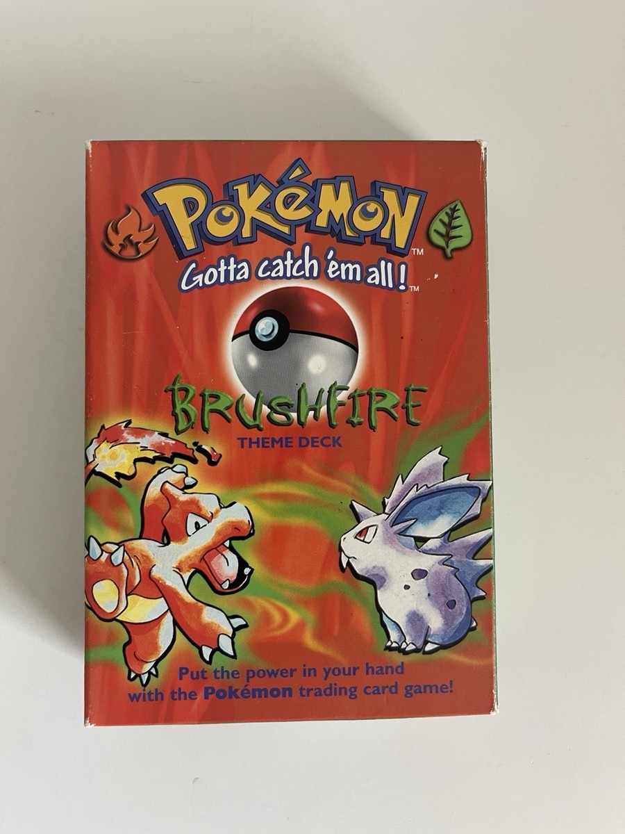 Pokemon Brushfire Theme Deck Base Set WOTC Vintage 1999 | eBay