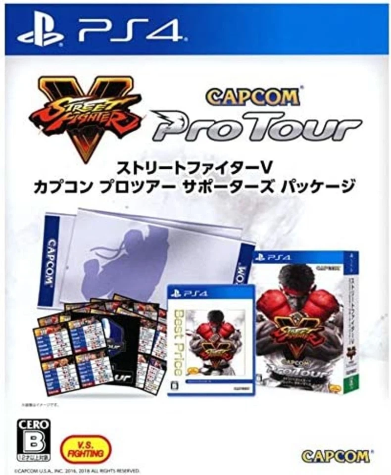 PS4 Street Fighter V CAPCOM Pro Tour Supporters Package F/S w/Tracking# Japan - Image 2 of 3