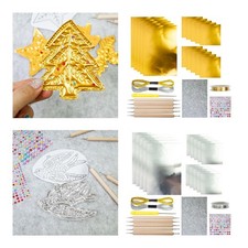 Metal embossing kit, embossing tools for DIY art projects,