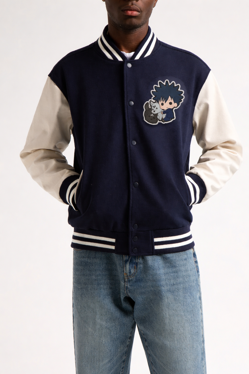 Anime Embroidered Varsity Jacket – Maki Zenin Cosplay | eBay