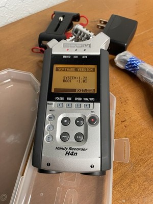 Zoom H4n Handy Recorder Digital Portable Handheld tested and workin