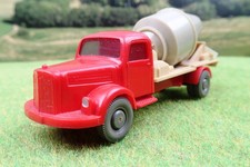 Wiking Spur H0 1:90 - 53b MB LB 321 Betonmischer LKW Mercedes 1. Version 1964